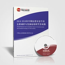 中國信息安全行業全景調研與發展戰略研究咨詢報告